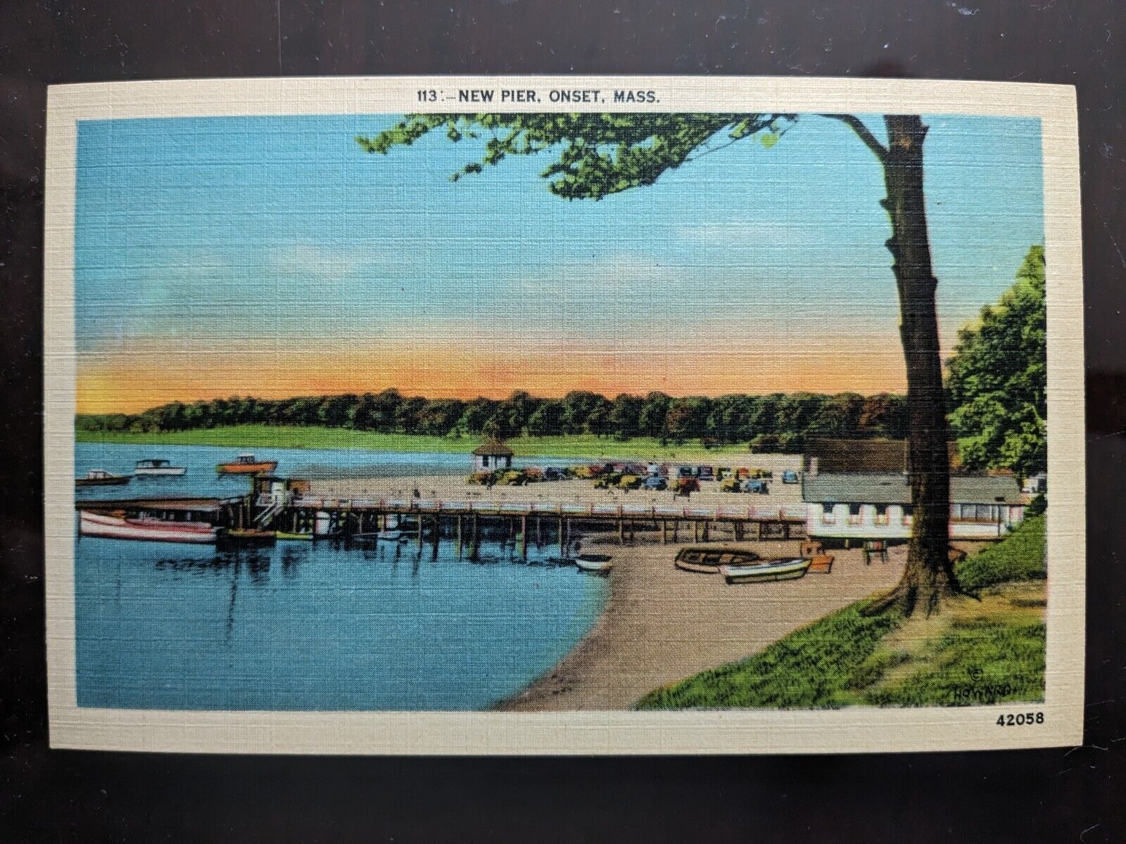 New Pier, Onset, MA - 1930-50s, Rough Edges