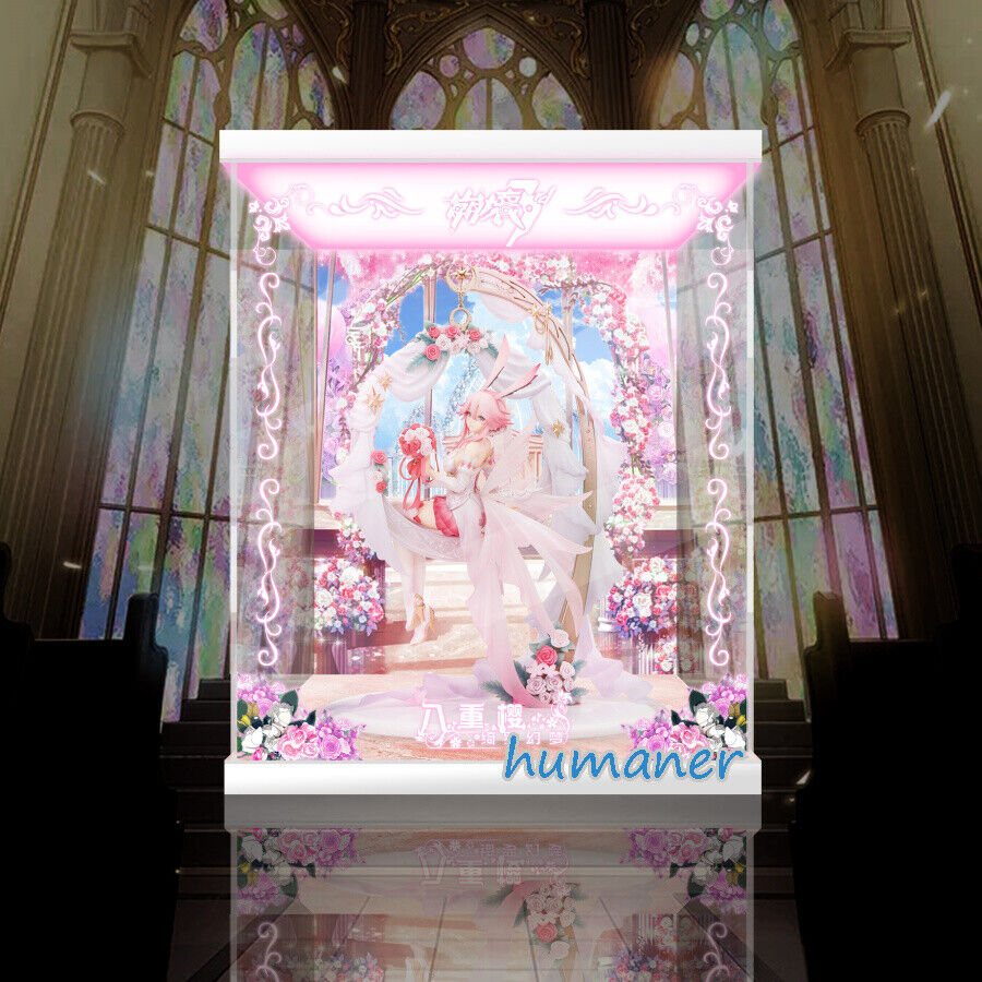 APEX TOYS Honkai Impact 3  Yae Sakura Figure Display Box With LED Light 