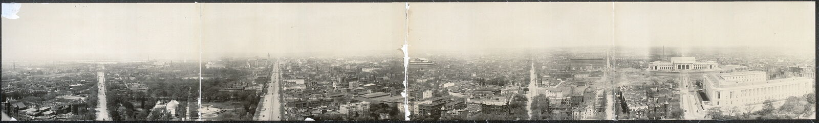 Photo:1909 Panoramic view #3 of Washington D.C.