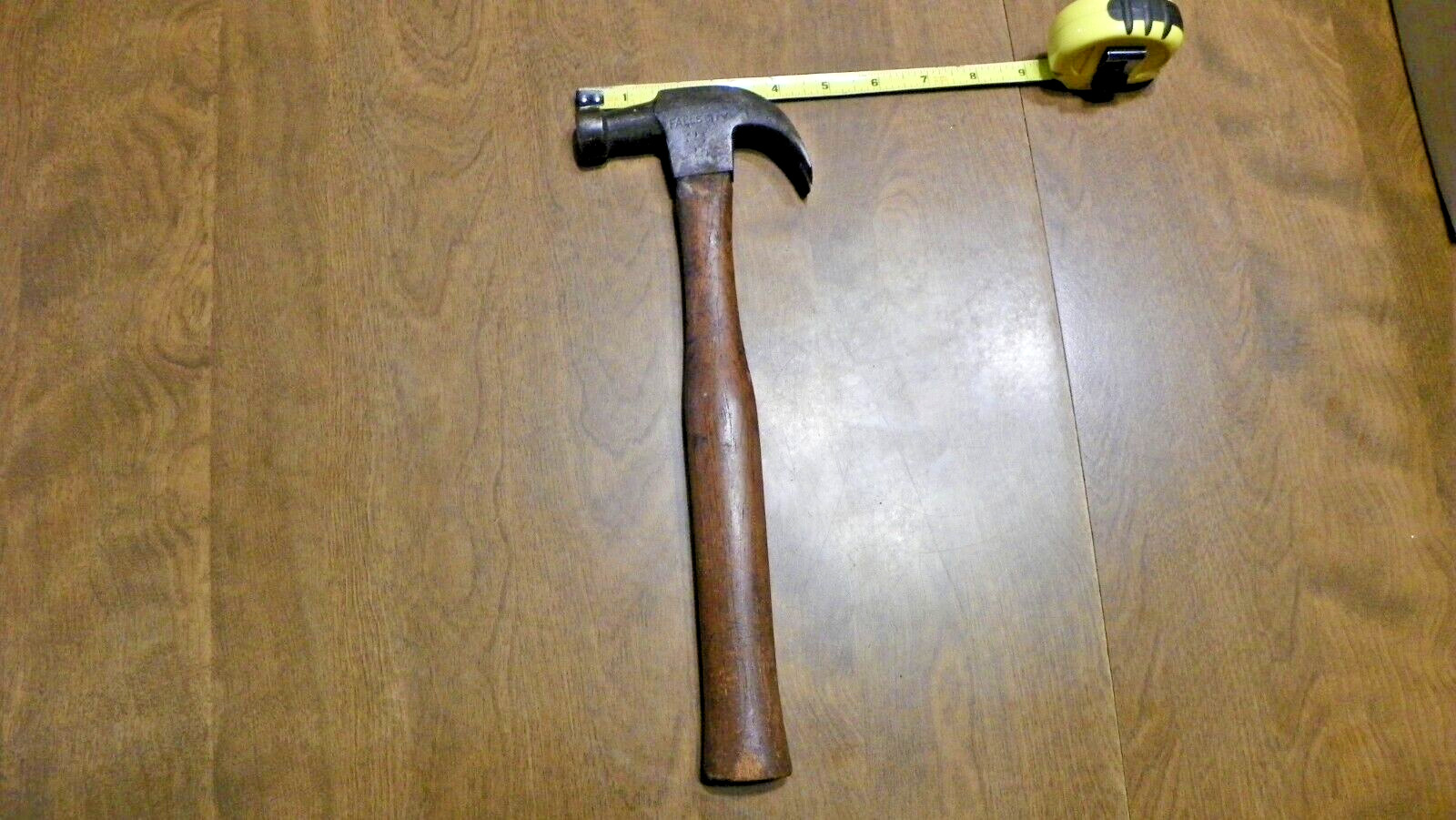 vtg early falls city claw hammer #5172, total weight 18.96 oz 12 9/16\'\' lg