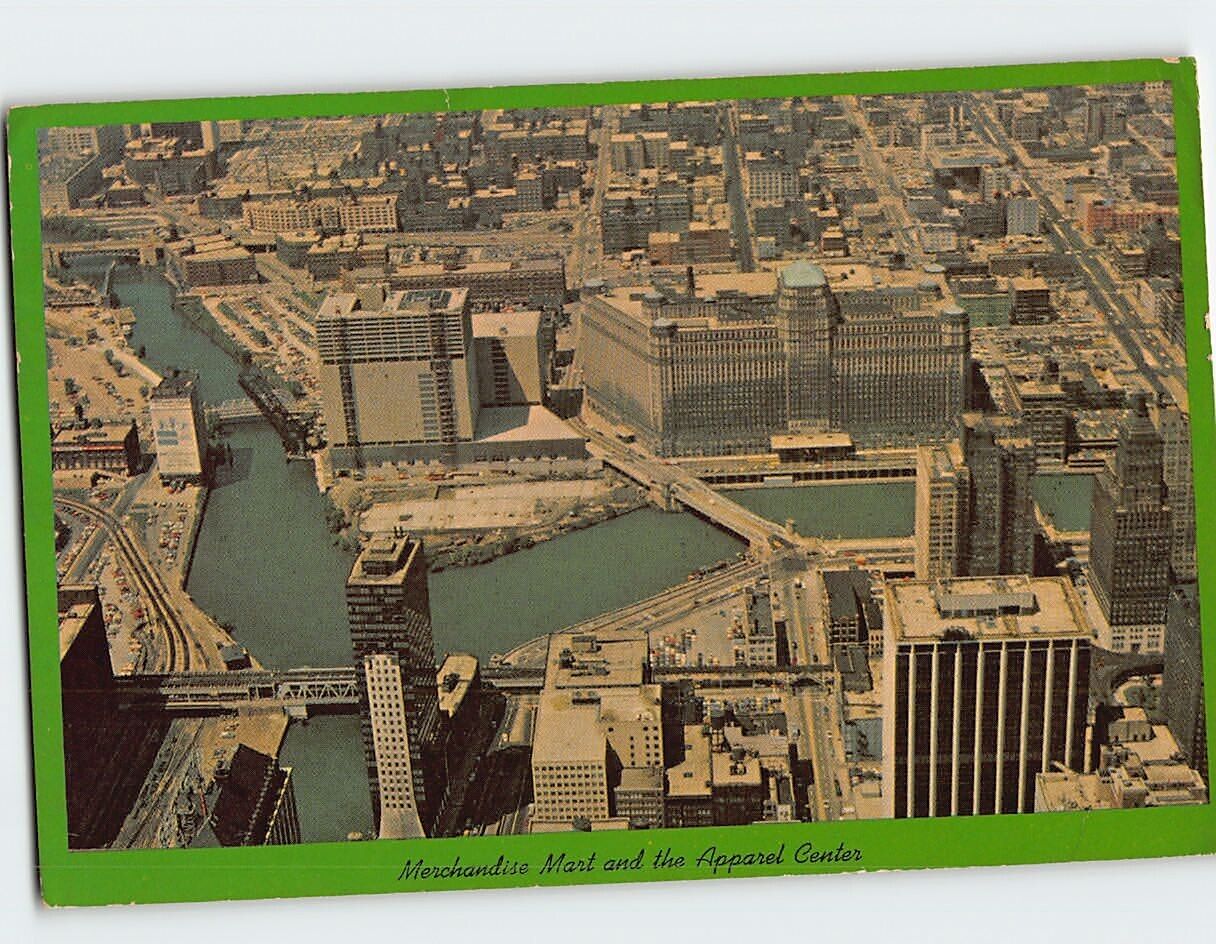 Postcard Merchandise Mart Chicago Illinois USA