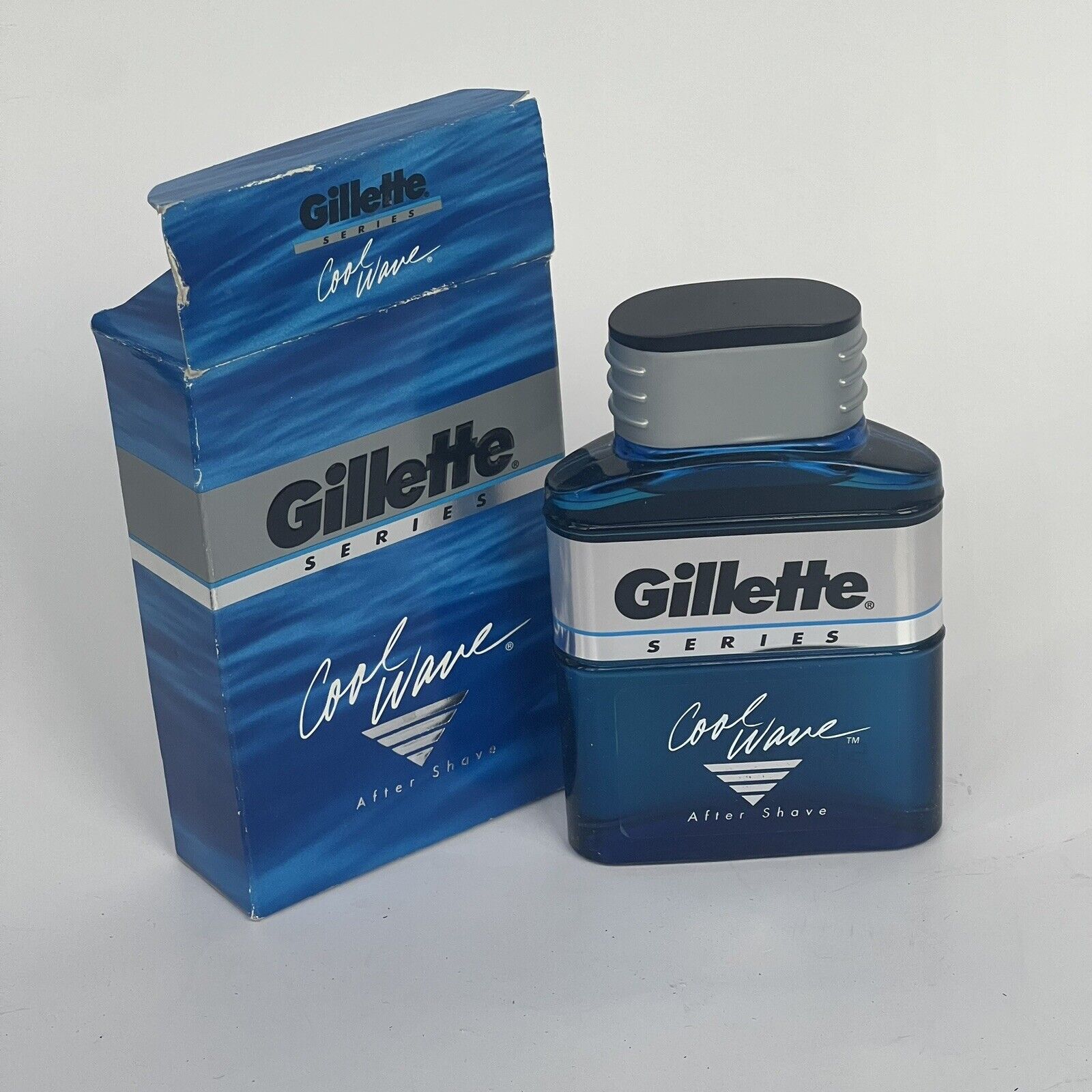vintage 1993 Gillette series Cool Wave after shave 100 ml