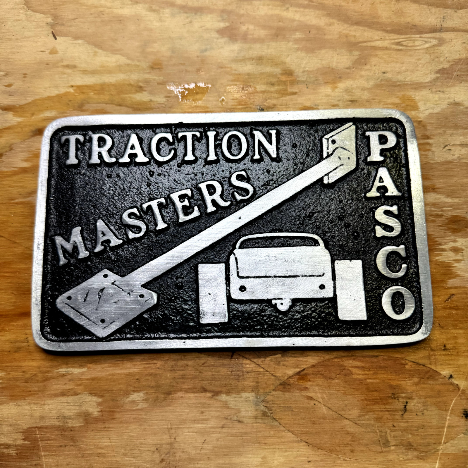 Traction Masters PASCO Car Club Plaque