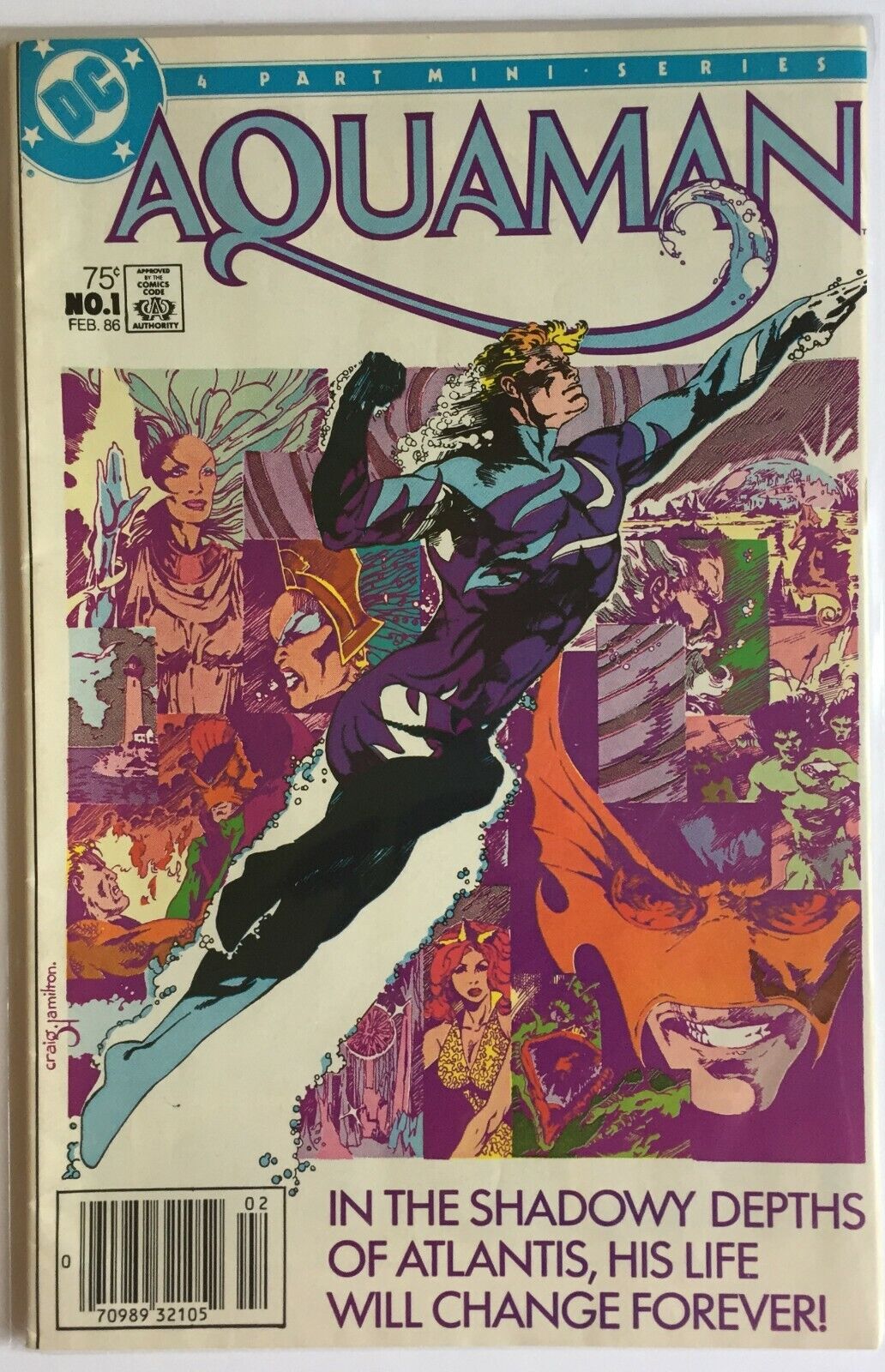 Aquaman #1 (Feb 1986, DC)
