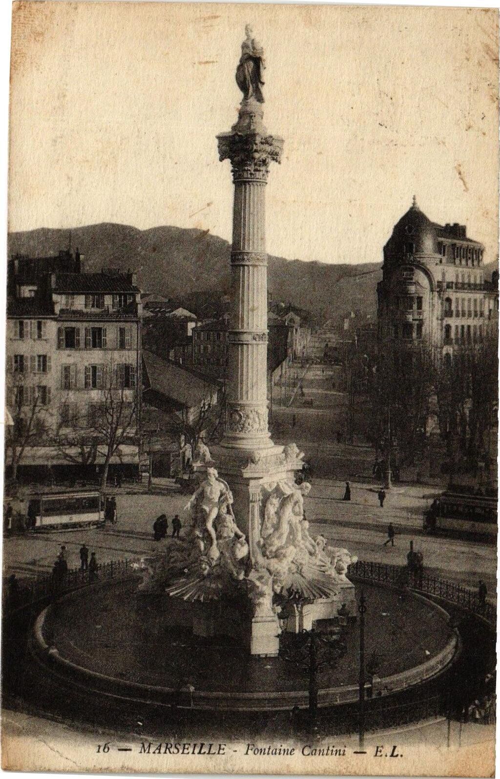 CPA MARSEILLE-Fontaine Cantini (185984)