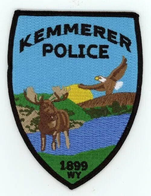 WYOMING WY KEMMERER POLICE NICE SHOULDER PATCH SHERIFF