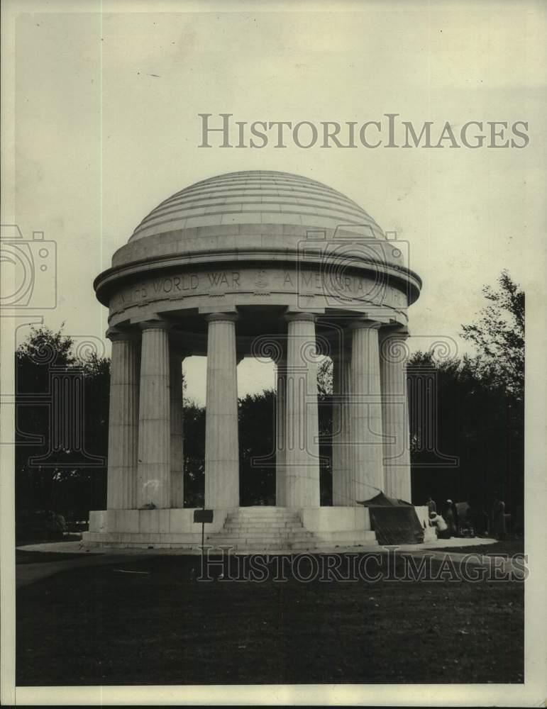 1931 Press Photo Capital War Memorial in Potomac Park, Washington, DC