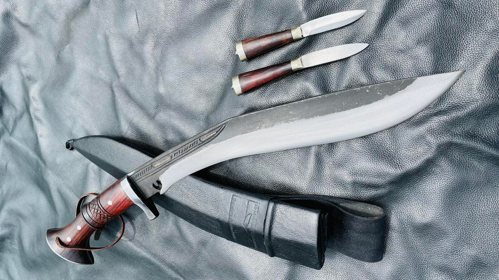 EGKH-15 inches Blade Cheetlange Working kukri-hand forged Real working khukuri