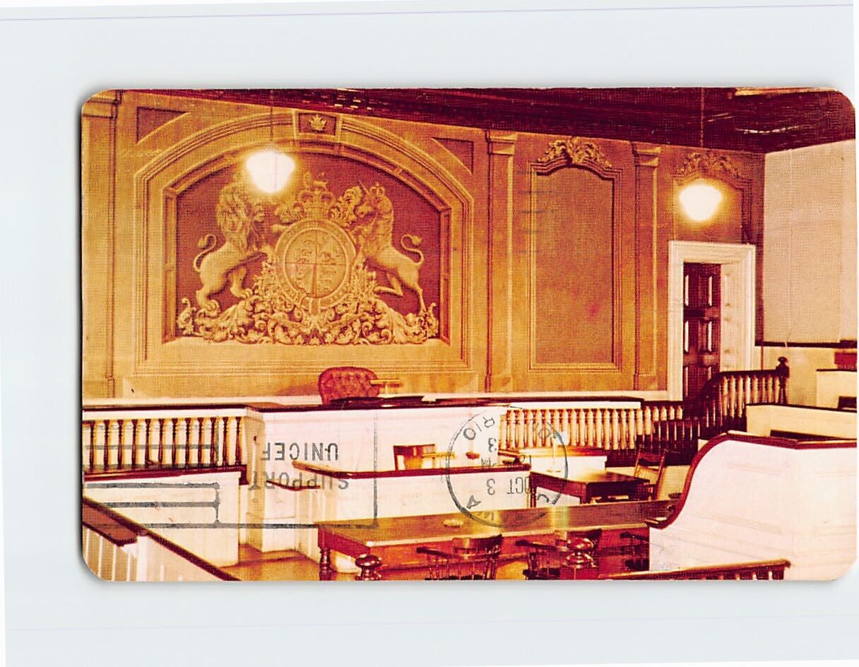 Postcard The Old Court Room Cobourg Ontario Canada