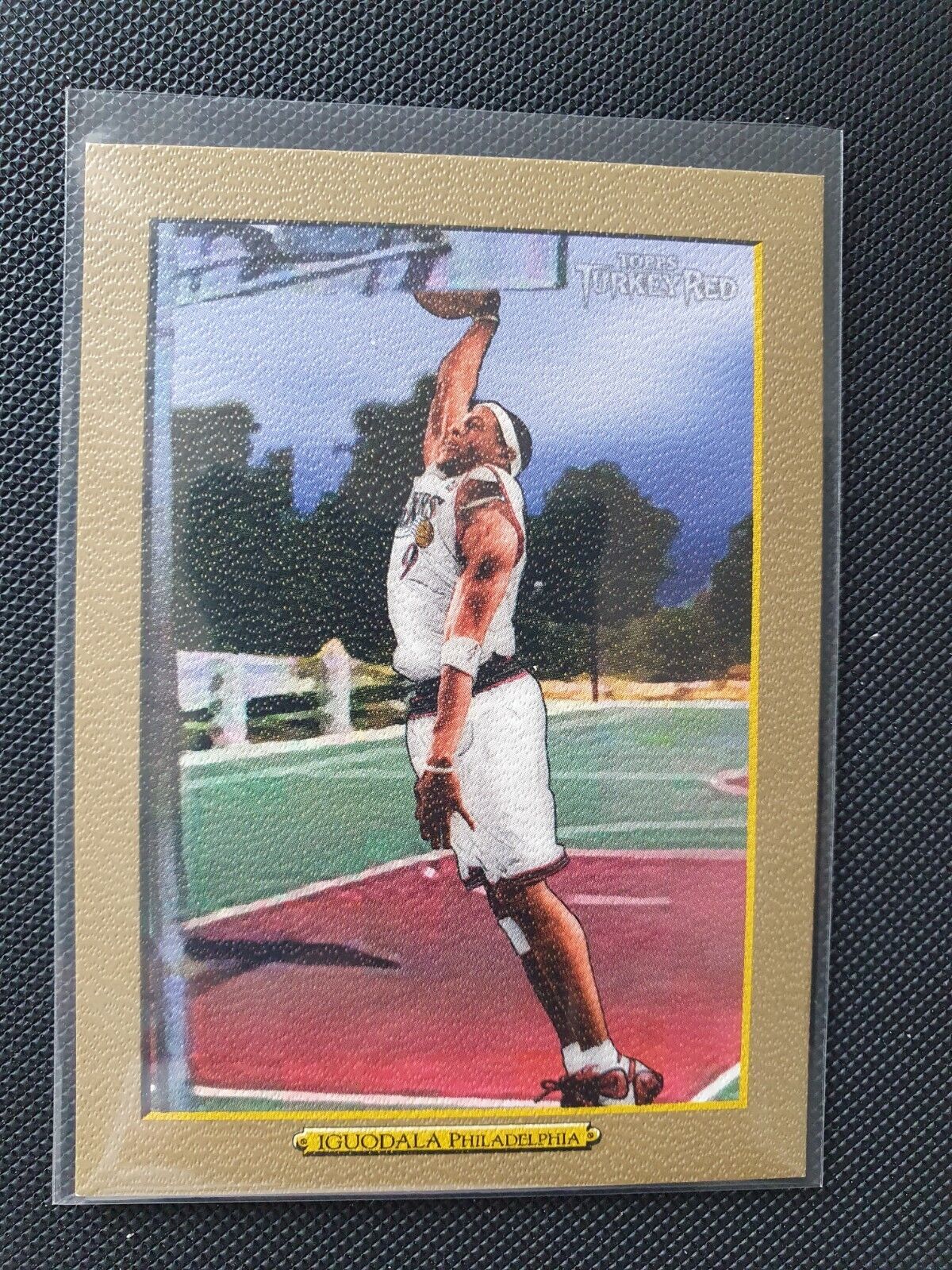 2006-07 Topps Turkey Red Gold #35 Andre Iguodala Numbered 3/5