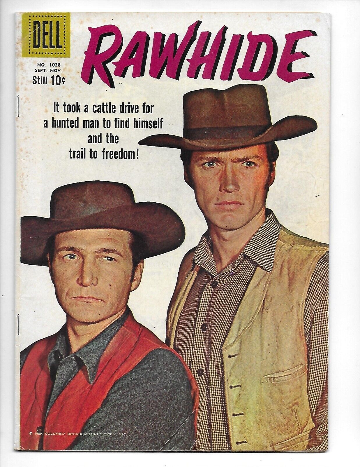 Rawhide  #1   Four Color #1028  Clint Eastwood