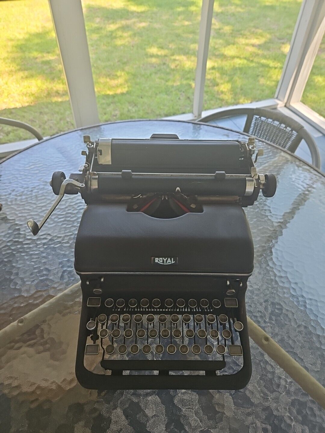 Vintage 1940\'s Royal KMM Magic Margin Typewriter