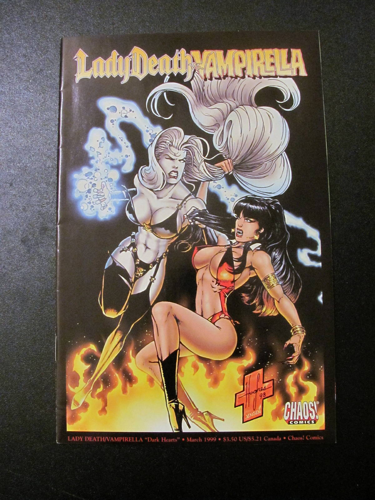 Lady Death Vampirella Dark Heart #1 (1999) VF Chaos Comics BIN-2483