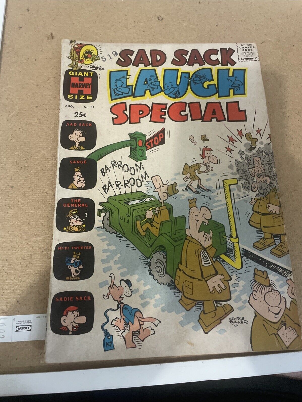 Sad Sack Laugh Special #31 Harvey comics