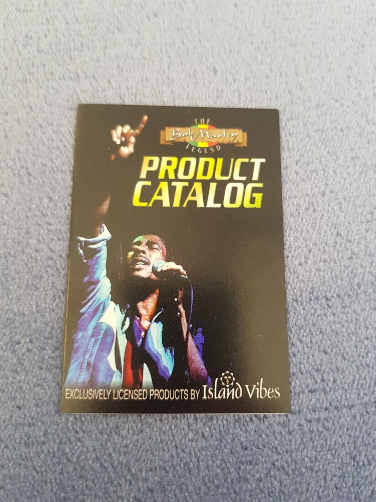 1995 BOB MARLEY THE LEGEND PRODUCT CATALOG COLLECTIBLE INSERT