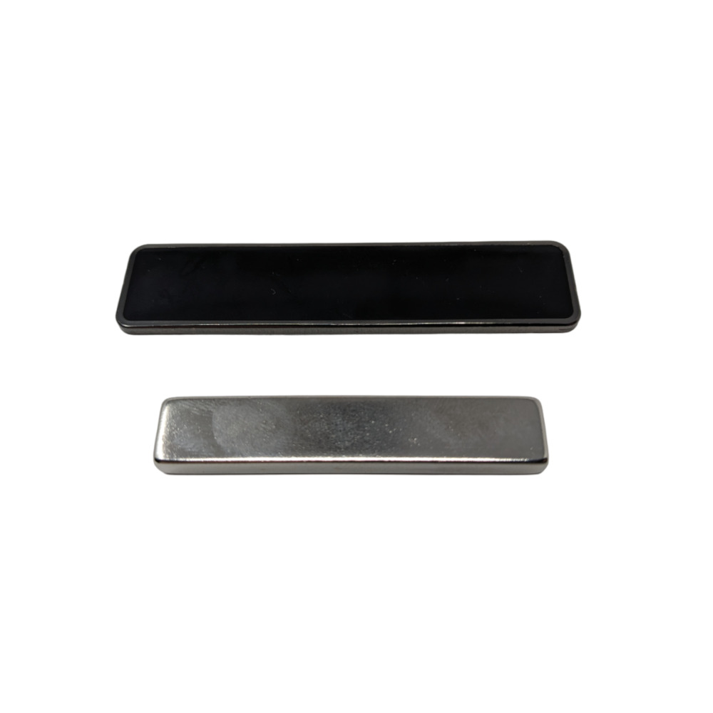 Black Magnetic Mourning Band For Embroidered Badges