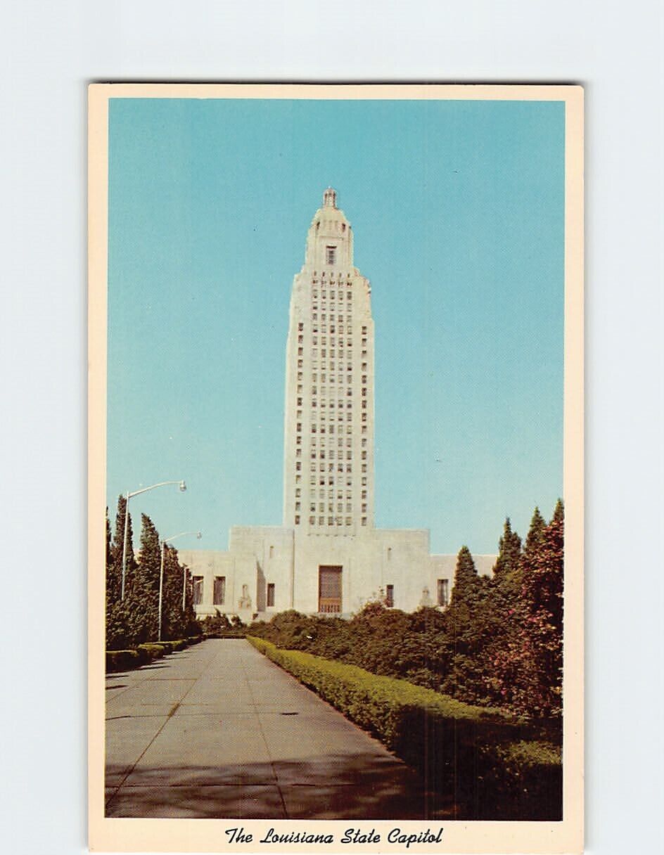 Postcard Louisiana State Capitol Baton Rouge Louisiana USA