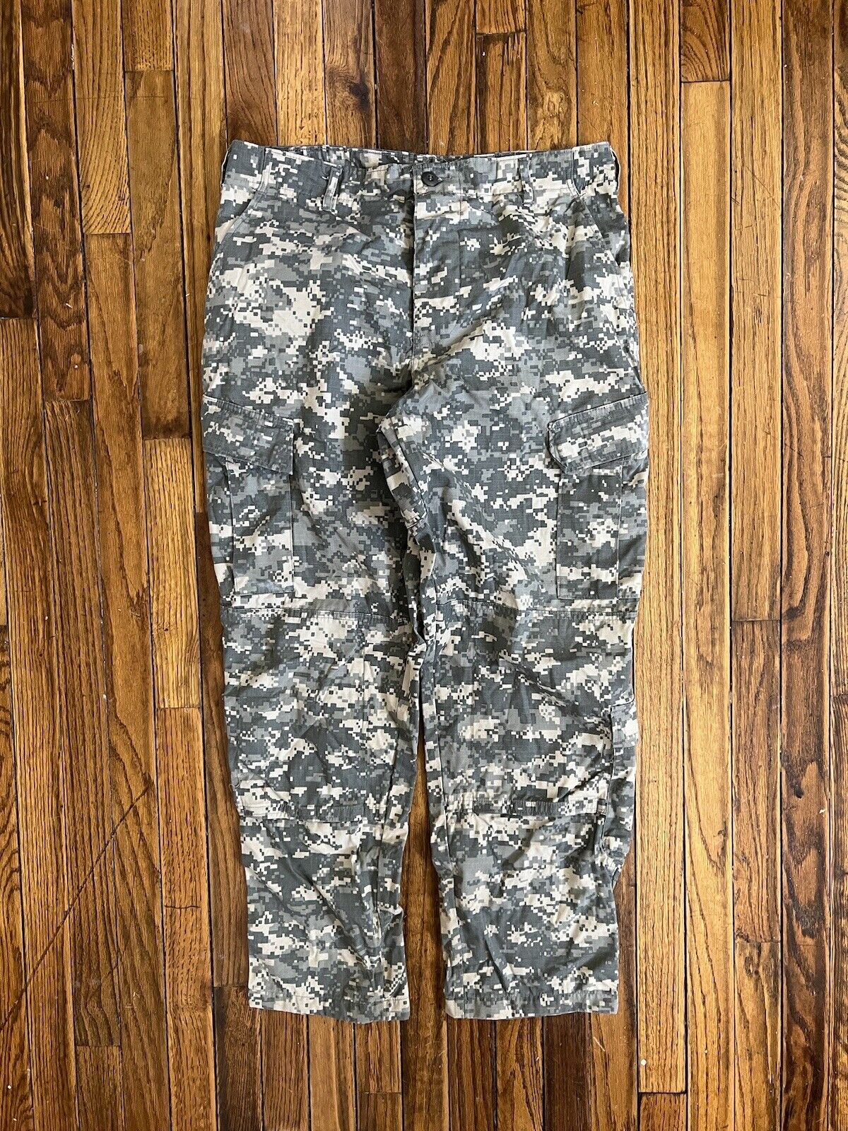 Digital Camo Combat Cargo Pants Trousers BDU Medium Regular US Army Military