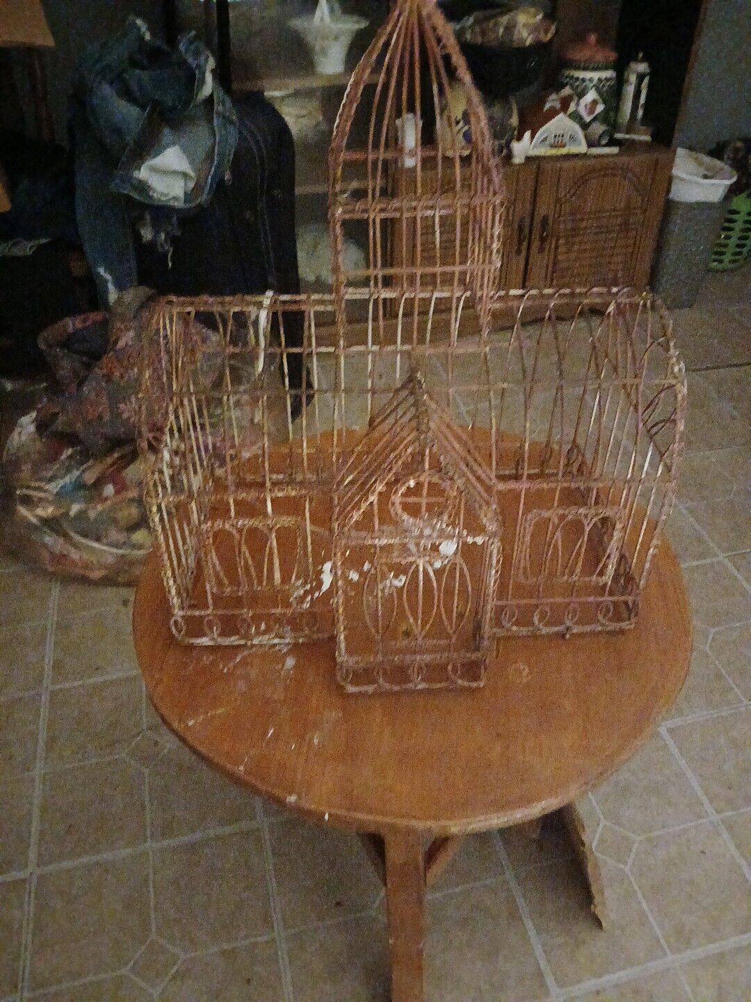bird cage vintage antique