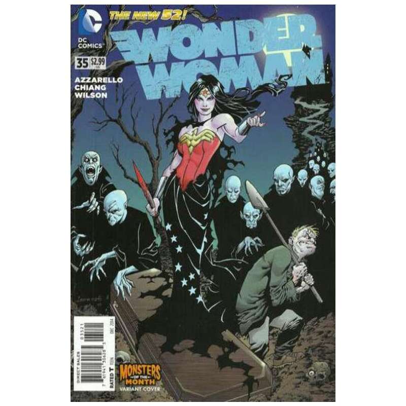 Wonder Woman (2011 series) #35 Variant in Near Mint condition. DC comics [j}