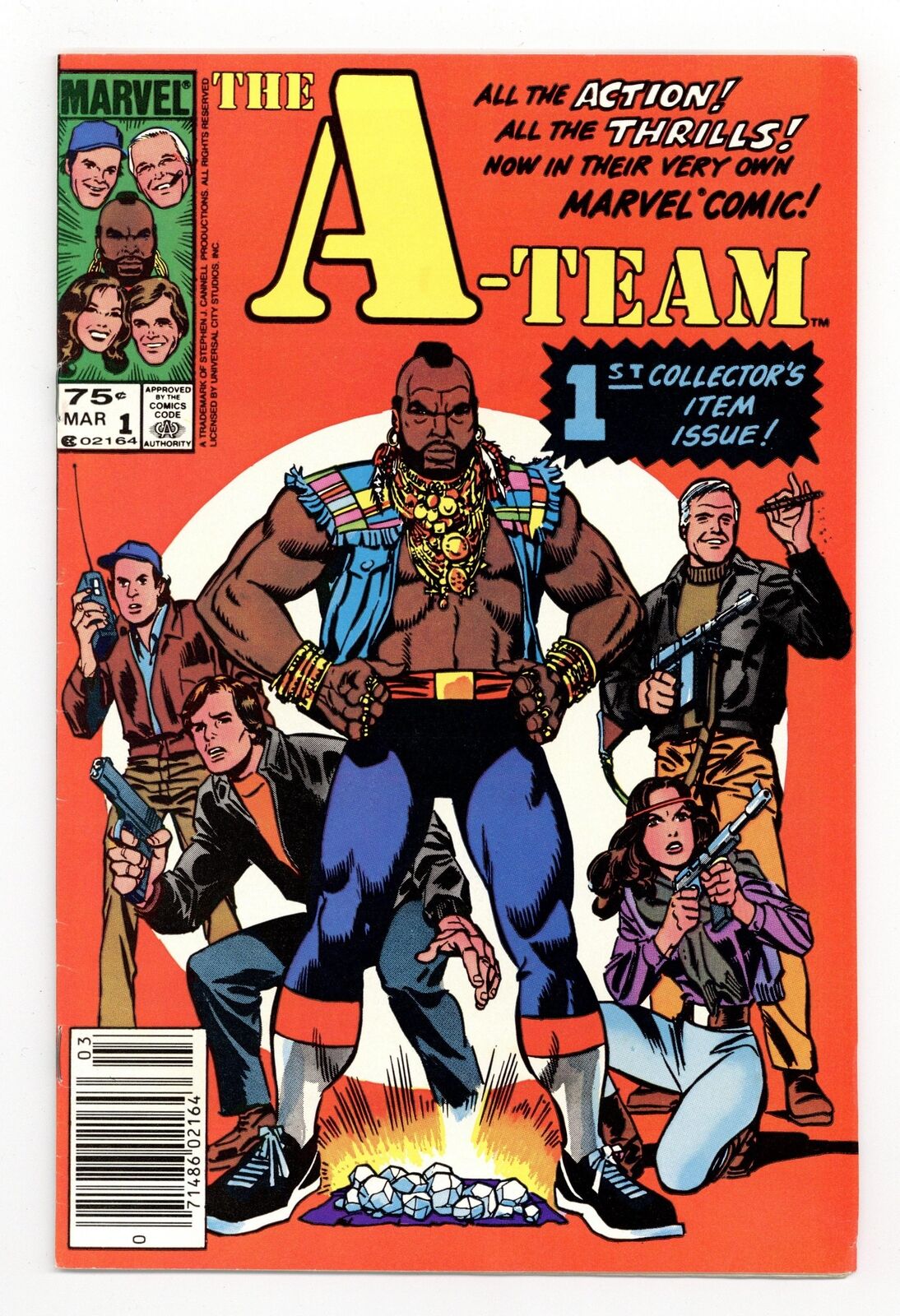 A-Team Canadian Price Variant #1 FN 6.0 1984