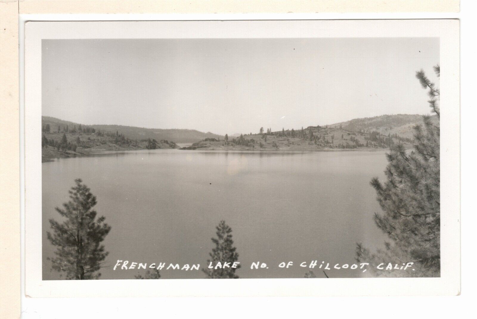 Vintage RPPC Postcard Chilcoot CA Frenchman Lake-VJ1