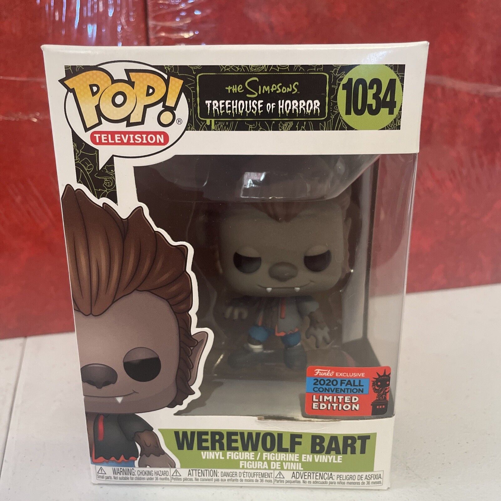 Funko POP Werewolf Bart #1034