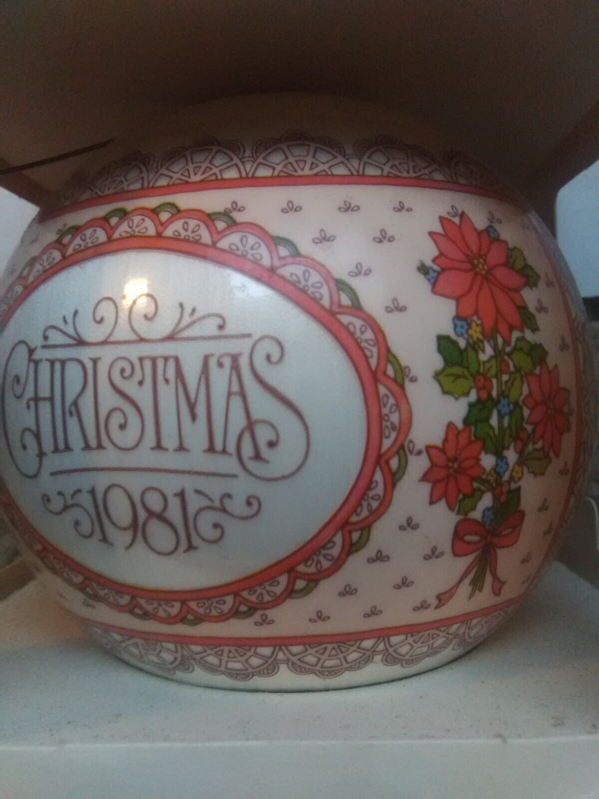 Hallmark Keepsake Ornament 1981 GRANDMOTHER  Original Box UNBREAKABLE CHRISTMAS 