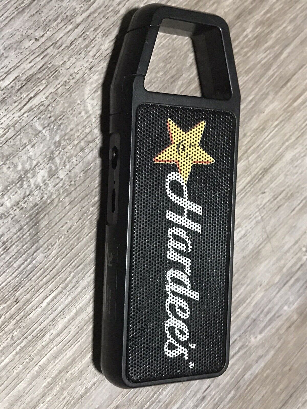 Hardee’s Restaurant Mini Speaker Keychain ( Decent For Size )