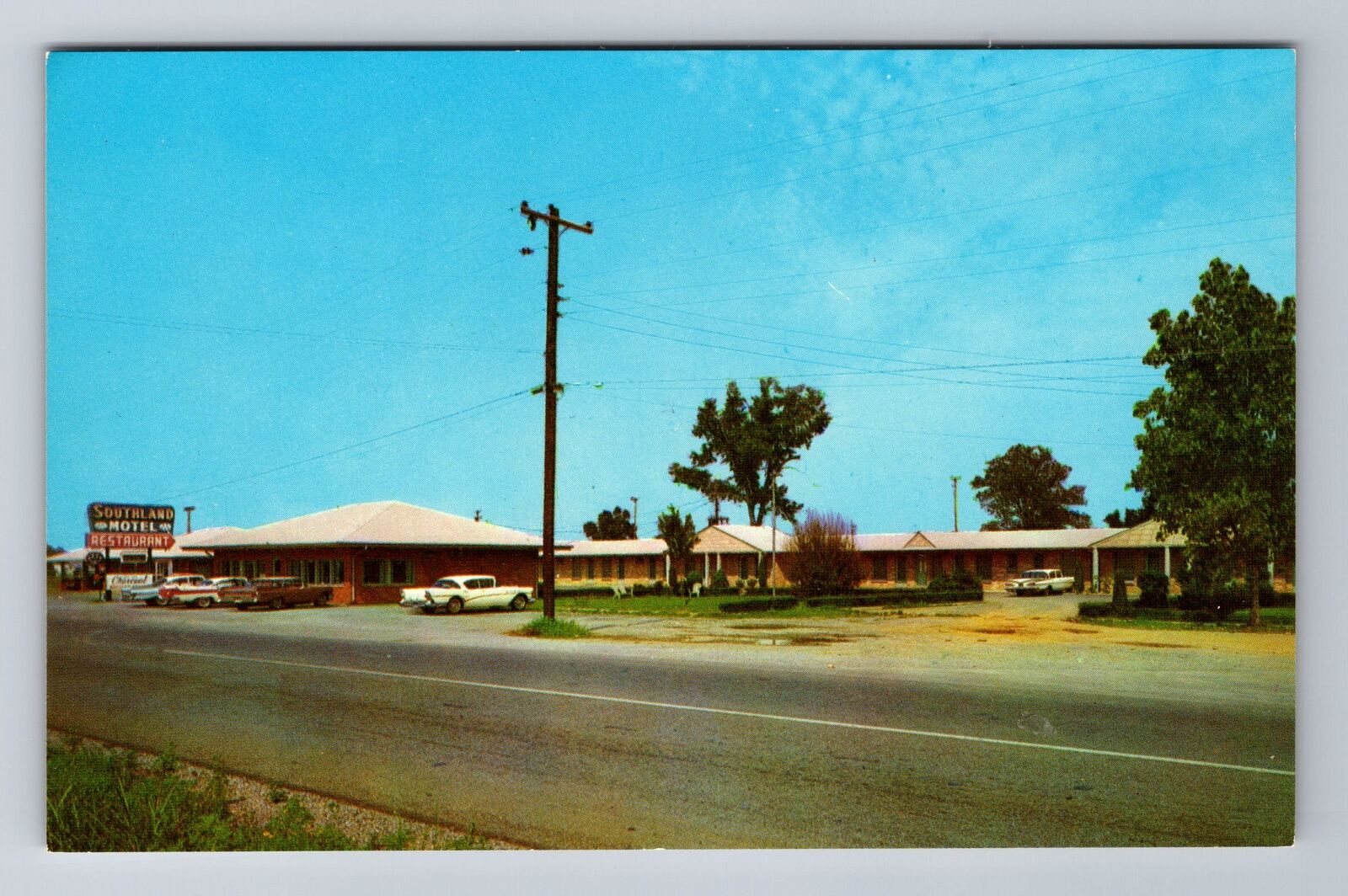 North Lebanon TN-Tennessee, Southland Motel & Restaurant, Vintage Postcard