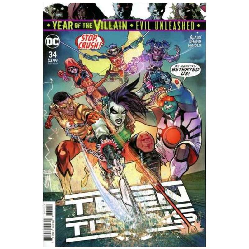 Teen Titans (2016 series) #34 in Near Mint + condition. DC comics [r 