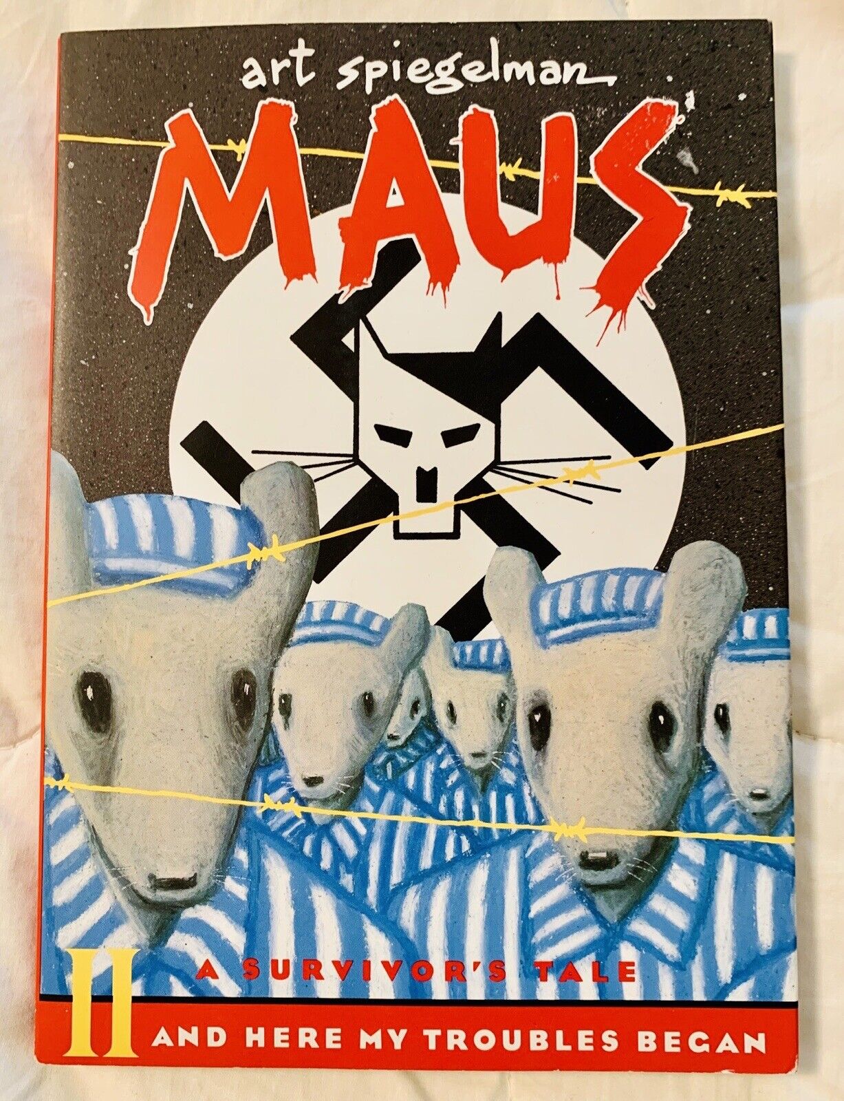 Maus Volume II Book Art Spiegelman A Survivor's Tale Graphic Novel BRAND NEW