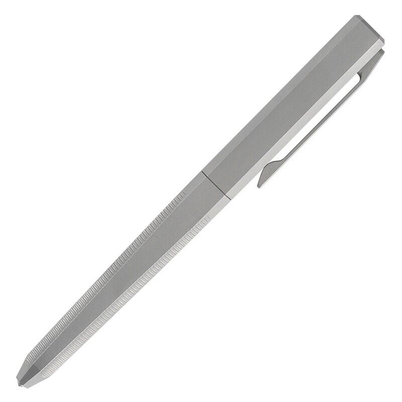 Titanium Alloy Ballpoint Pen for Every Day Carry and Self Defense