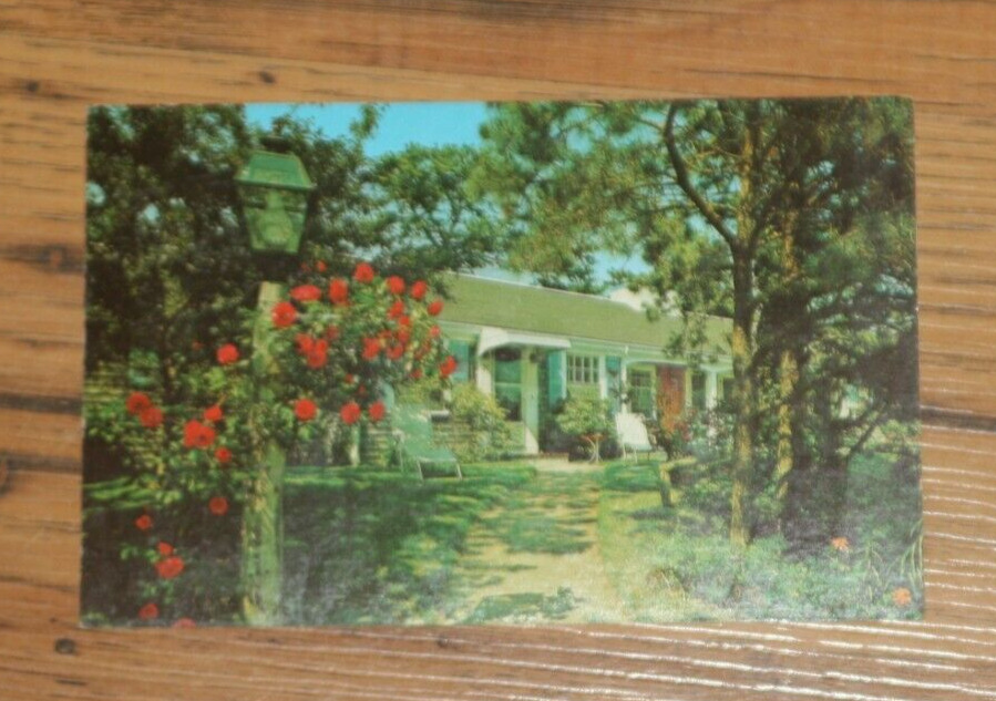 Vintage Postcard: Cottage Midst the Roses, Cape Cod, Mass. 1970\'s