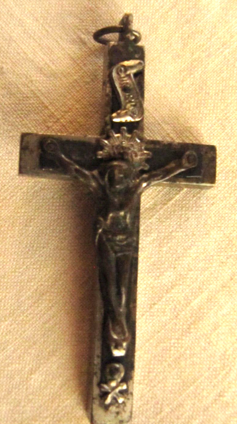 Vintage German soldiers Catholic pectoral cross
