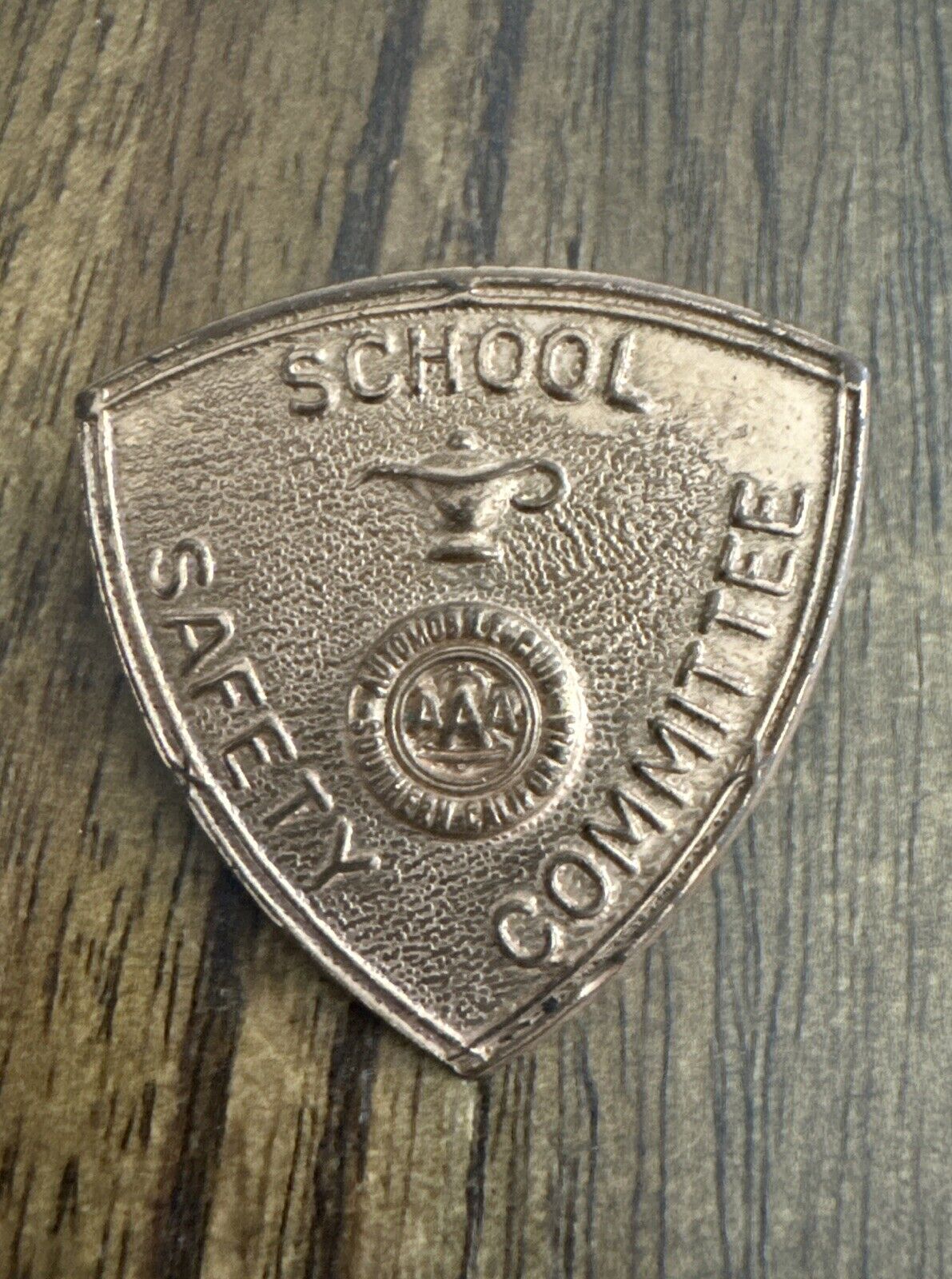 Vintage - AAA Southern Auto Club - School Safety Committee Badge