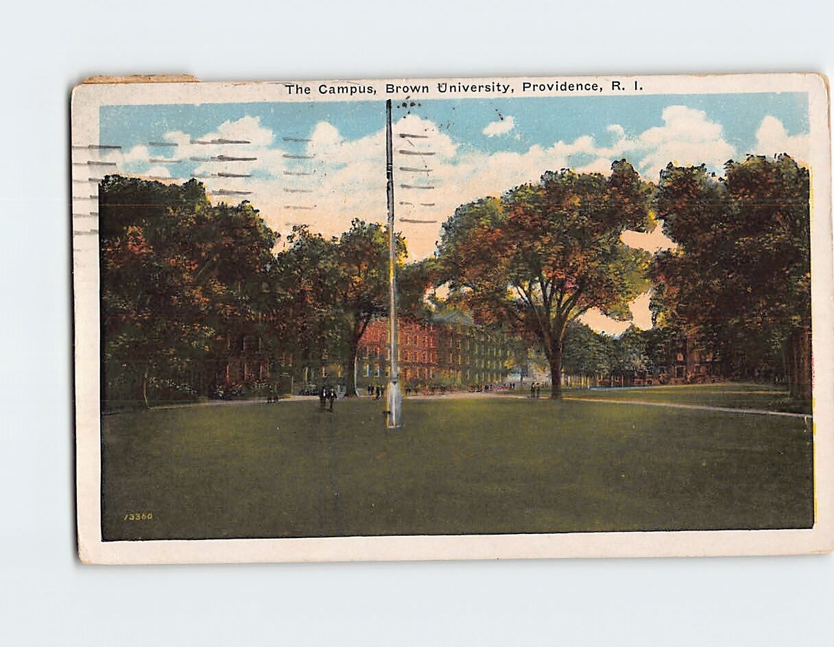Postcard The Campus Brown University Providence Rhode Island USA
