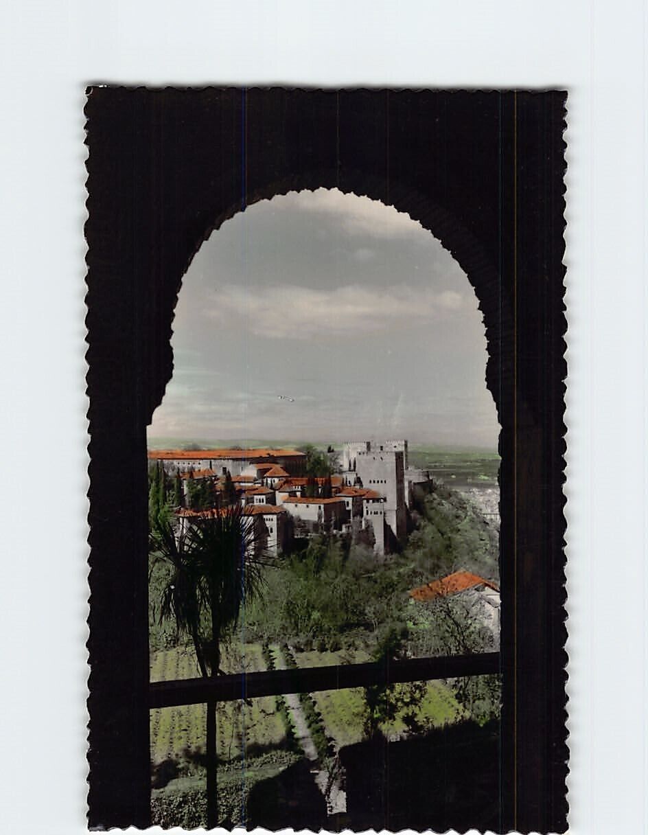 Postcard The Generalife La Alhambra Granada Spain