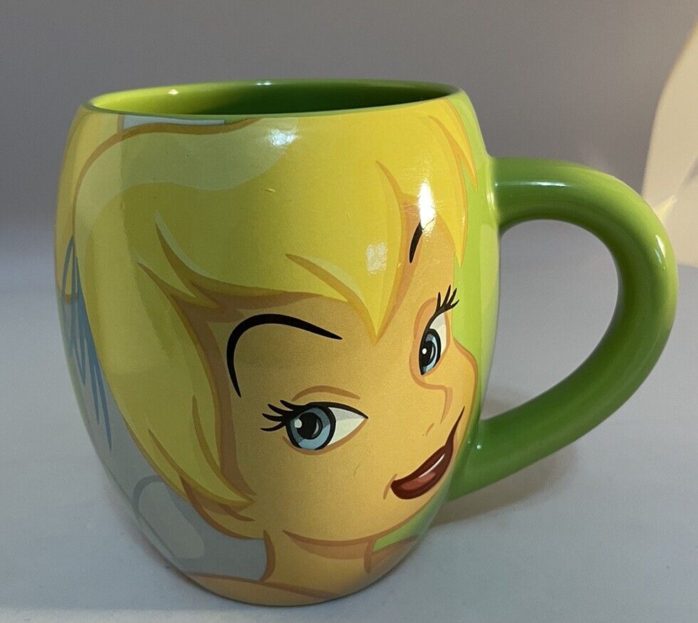 TINKERBELL DREAM Green Disney Theme Parks Authentic Original Coffee Cup Mug XL