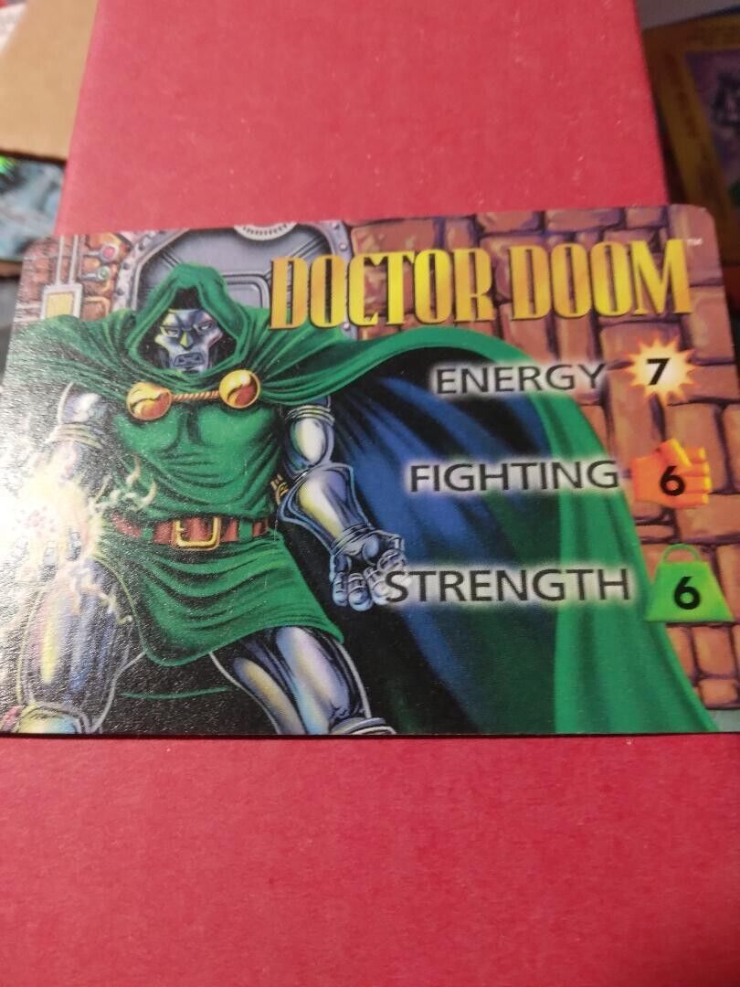 DOCTOR DOOM 1995 Marvel Overpower CCG TCG Character Card w/Specials