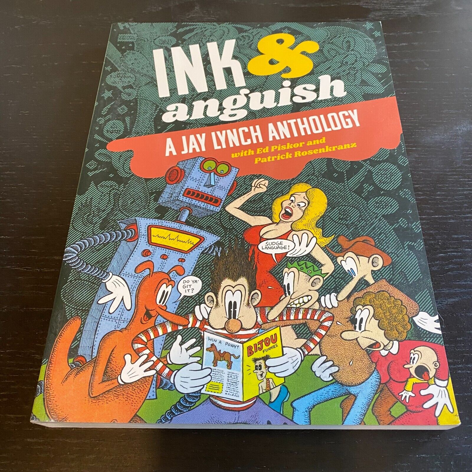 Ink And Anguish: A Jay Lynch Anthology Paperback, Fantagraphics 1st Printing