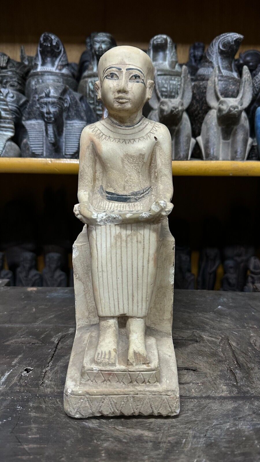 statue Priest of Karnak Temple Rare Ancient Egyptian Antiquities Egyptian BC