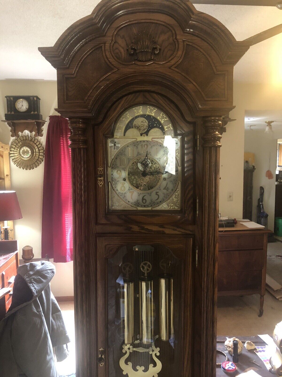 Sligh Grandfather Clock / Free Delivery & Setup Within 115  Miles Of 49090