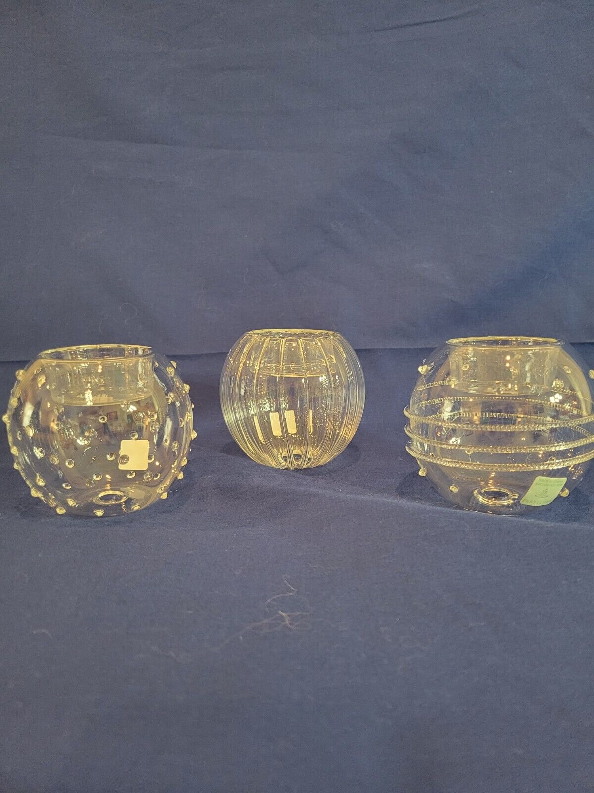 PartyLite Shimmer Lights Tealight Bubble Trio