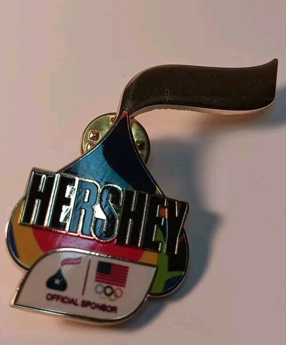 Olympics Hershey Kiss Official Sponsor Metal Pin