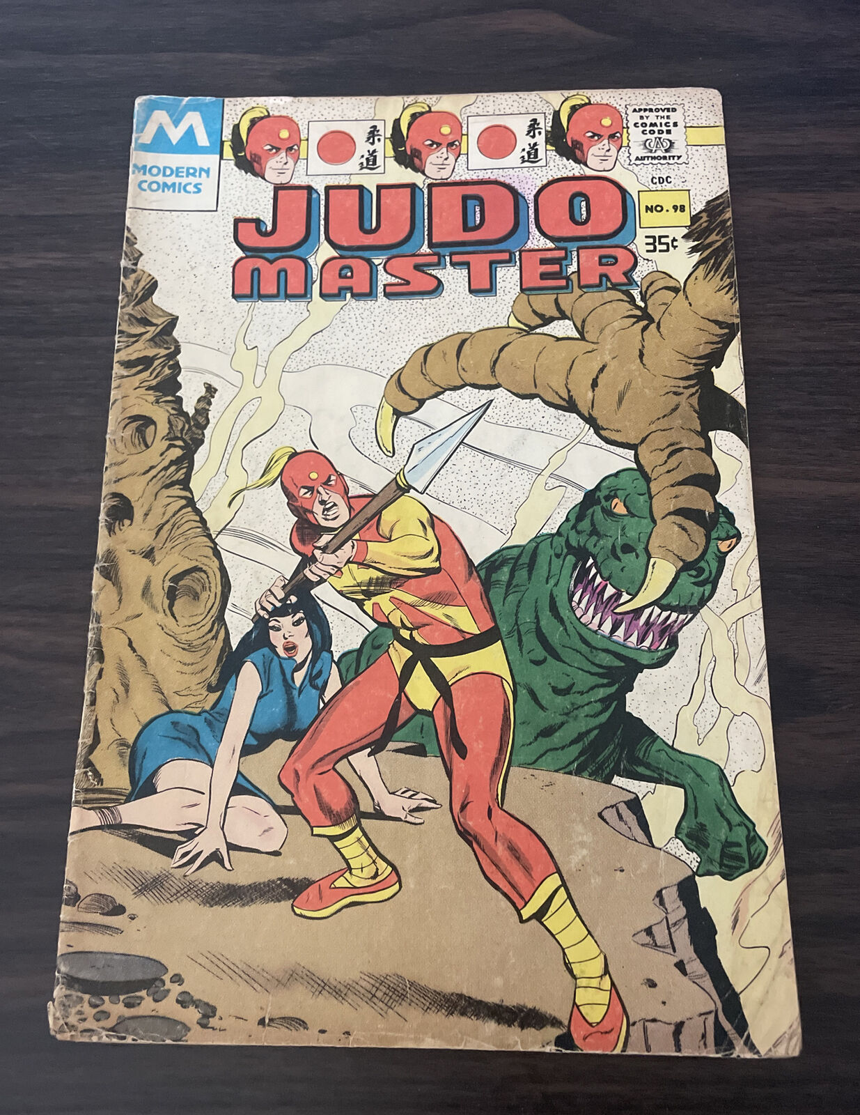 Modern Comics Judo Master No. 98 Very Used Read Desc.