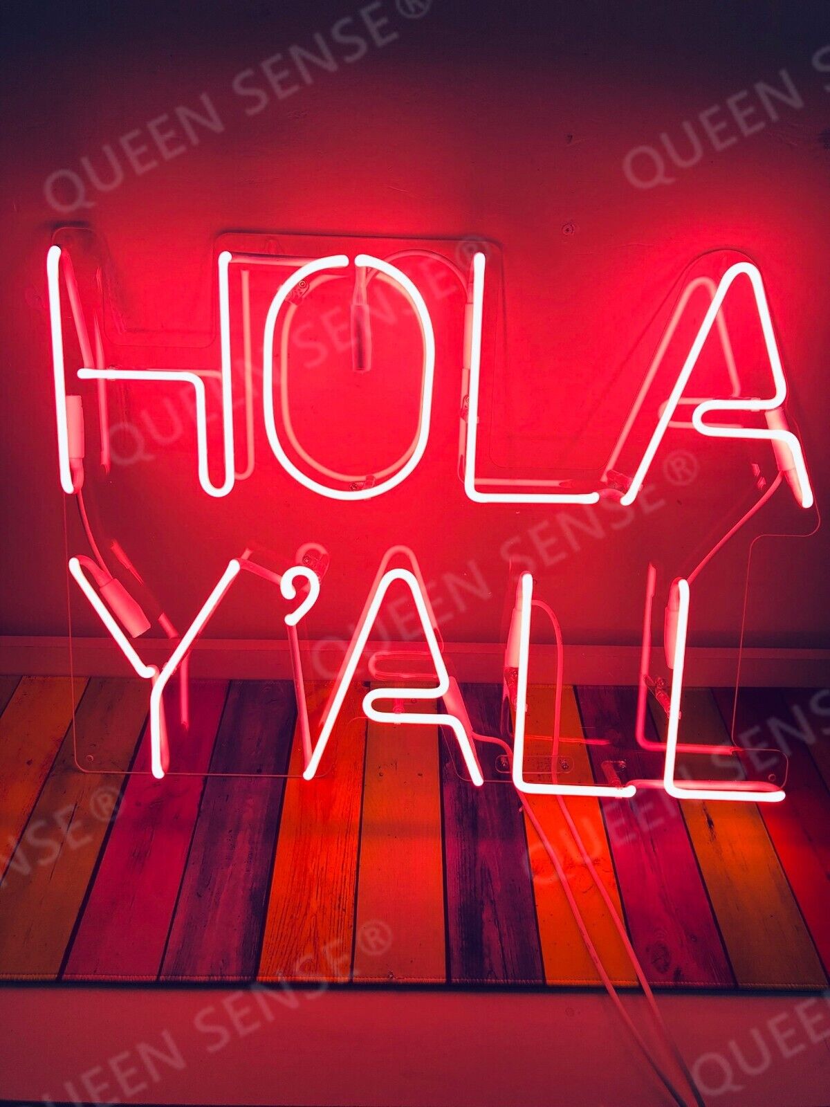 Hola Y\'all Neon Sign Lamp Light 24\