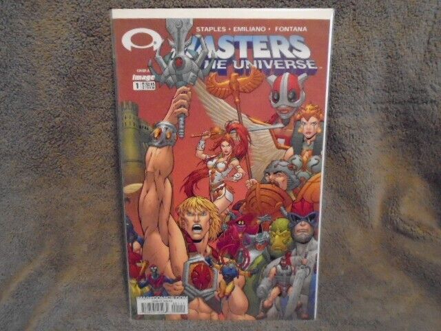 RARE 2nd Series Masters of the Universe #1 COMIC BOOK 2003 MOTU Image #1A cover