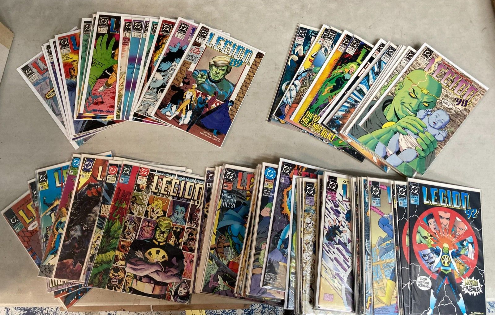 L.E.G.I.O.N. Complete Series Issues 1-70 1989 1st Series + More