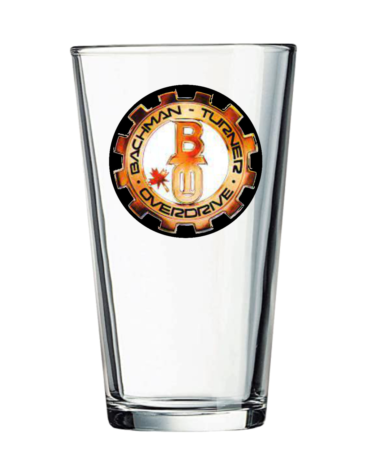 Bachman Turner Overdrive (BTO) - Rock and Roll 16 oz Pint Beer Glass Seltzer 202